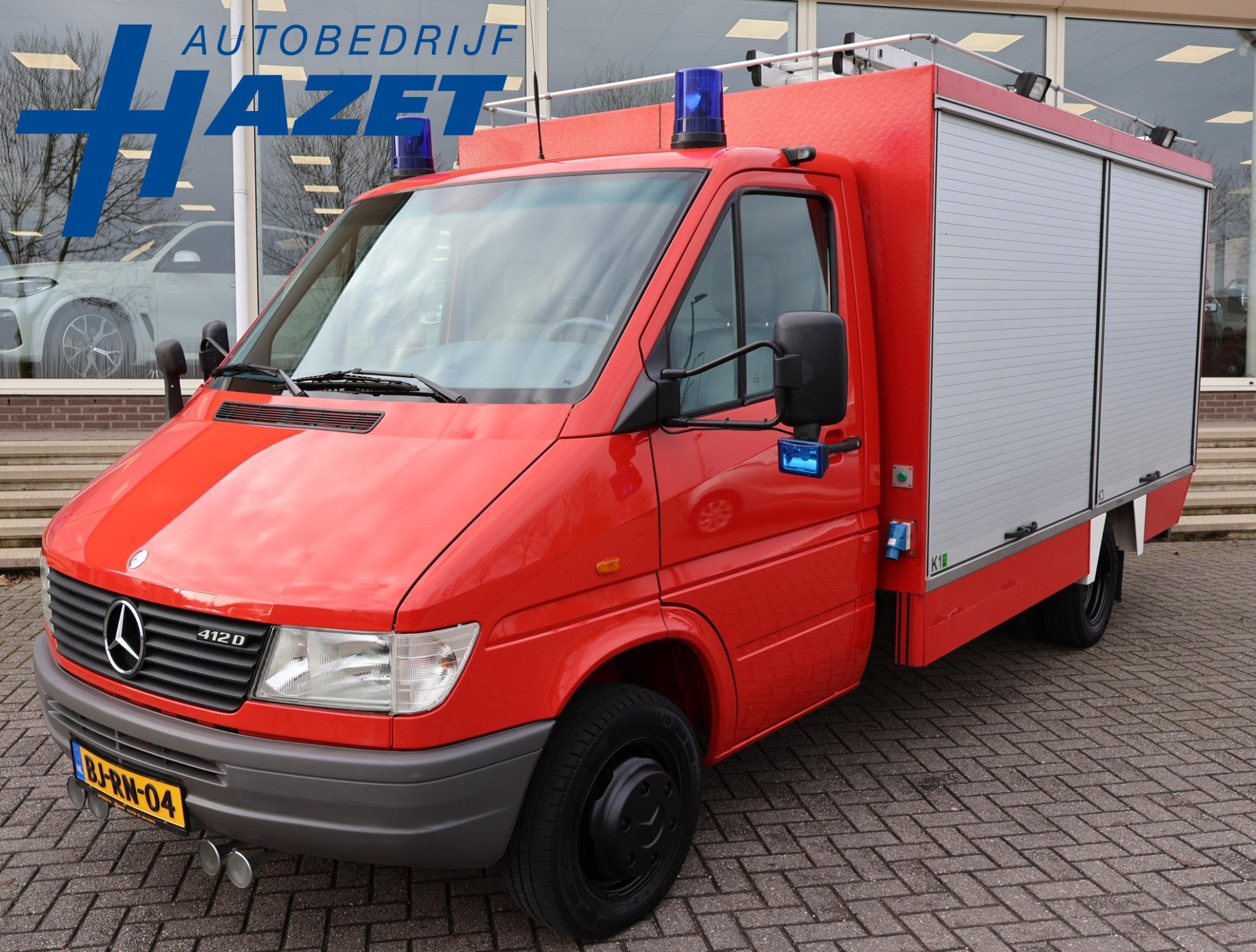 Mercedes-Benz Sprinter 412D 2.9D AUTOMAAT *13.403 KM* BRANDW, Automaat, Gebruikt, 122 pk, Bedrijf