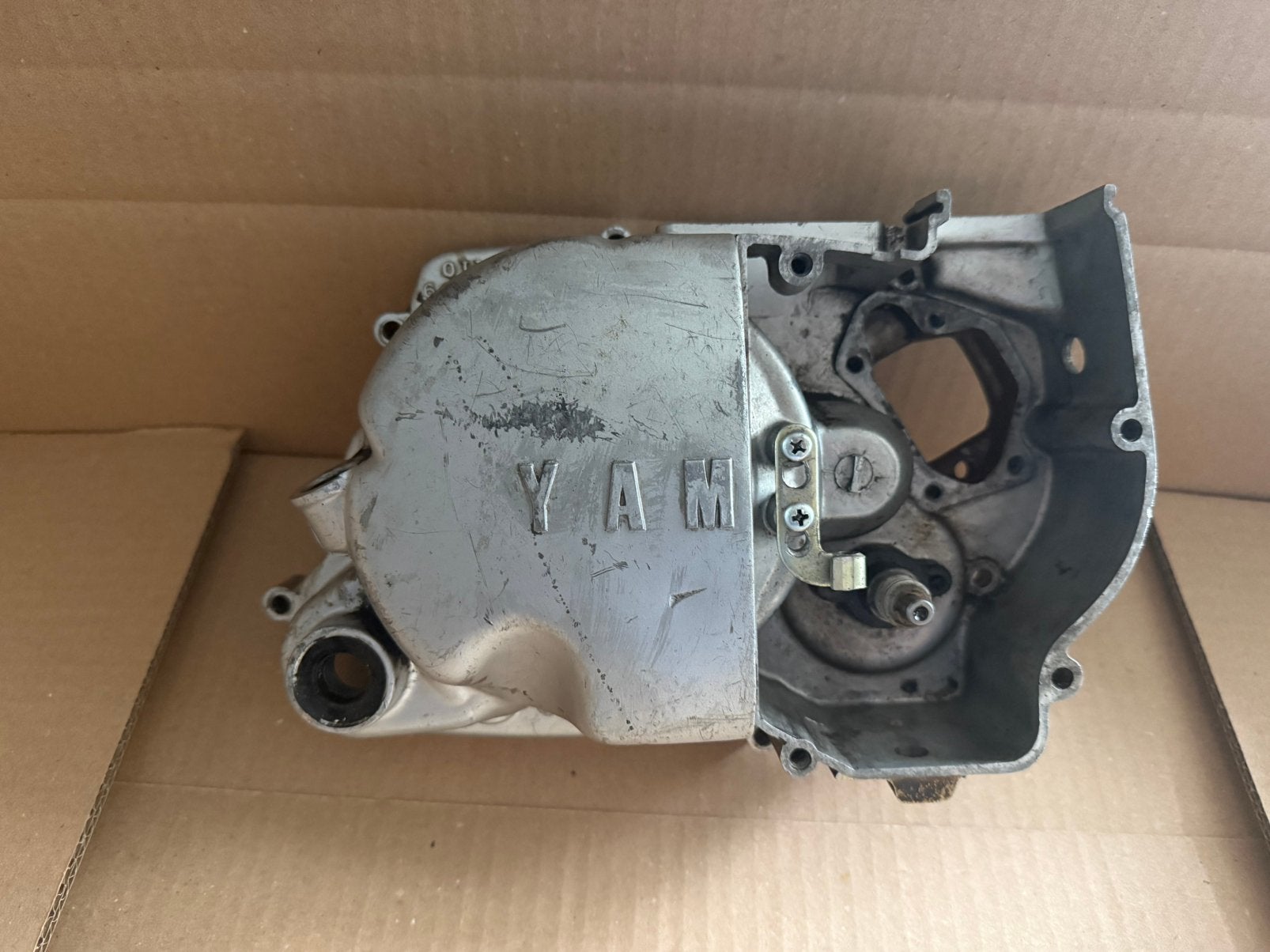 Yamaha fs1 olie  carter  met aandrijving olie pomp, Ophalen of Verzenden, Blok, Yamaha