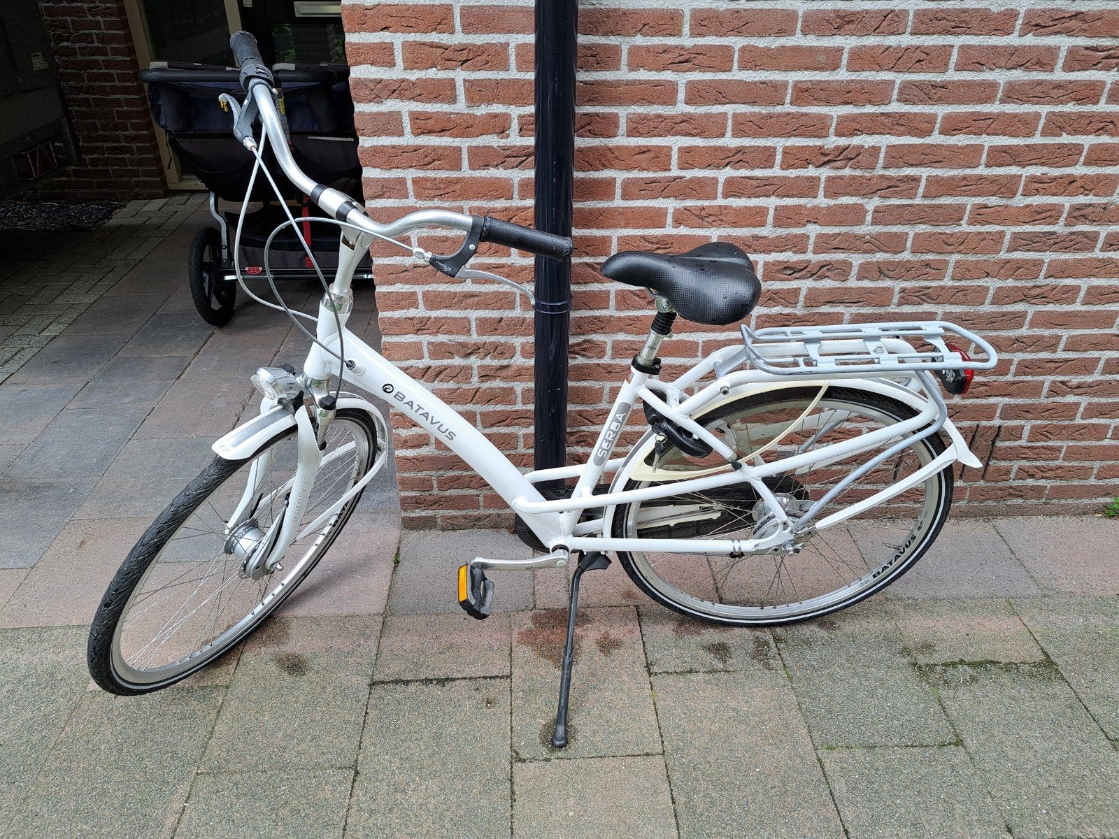 Batavus Serba Damesfiets 48 cm, 7 versnellingen, nagekeken, Ophalen, Gebruikt, 47 tot 50 cm, Versnellingen