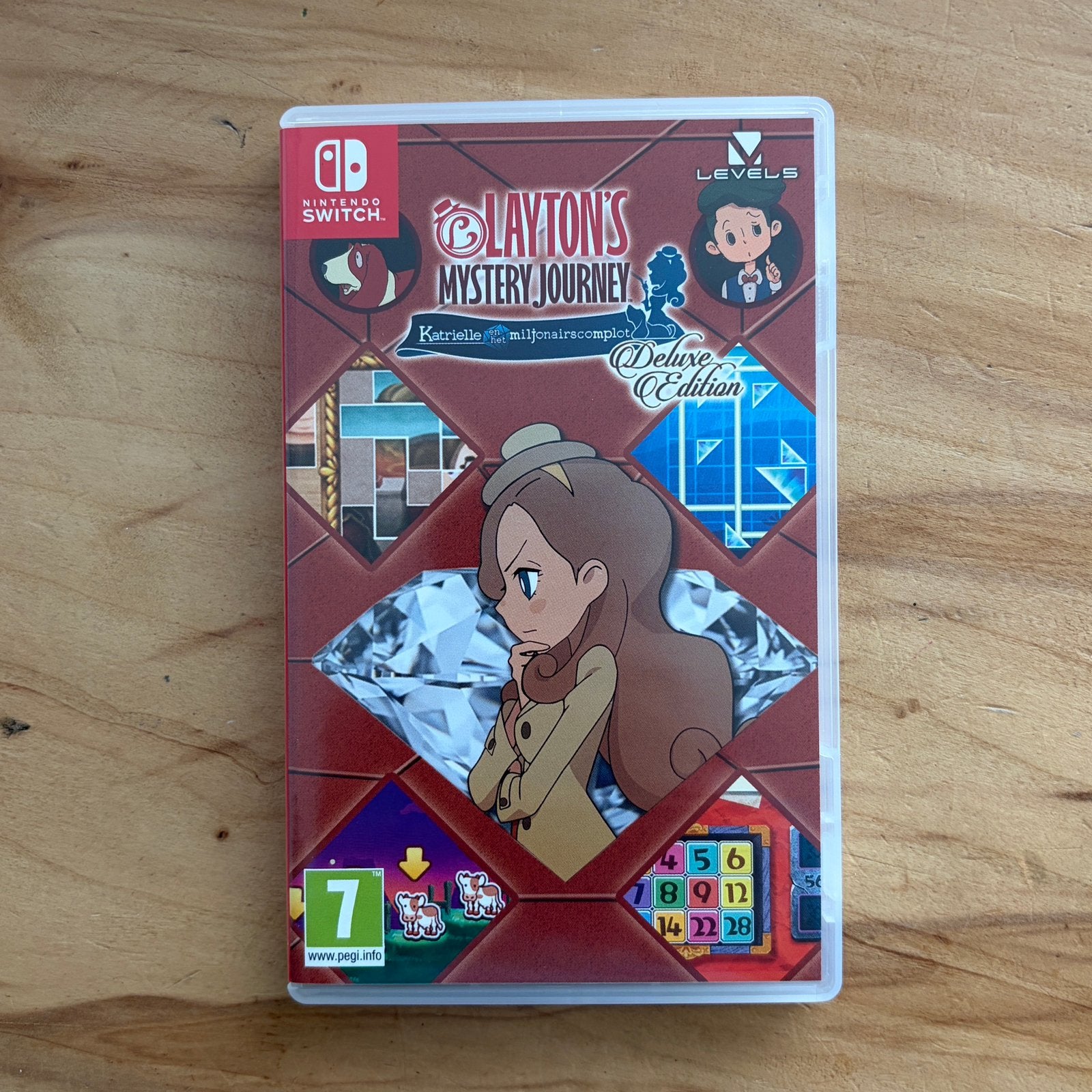 Layton's Mystery Journey: Katrielle en het Miljonairscomplot, Puzzel en Educatief, 1 speler, Ophalen of Verzenden, Zo goed als nieuw