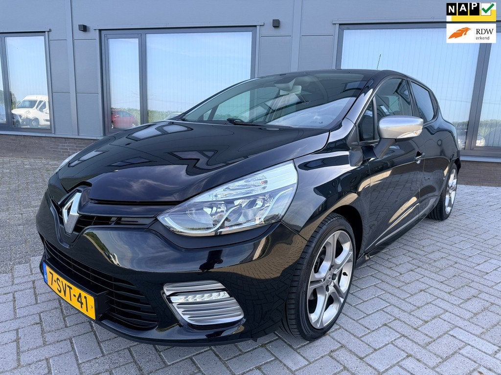 Renault Clio 1.2 GT|Automaat|120pk|RS drive|NAP|, Auto's, Euro 5, Stof, Gebruikt, Zwart