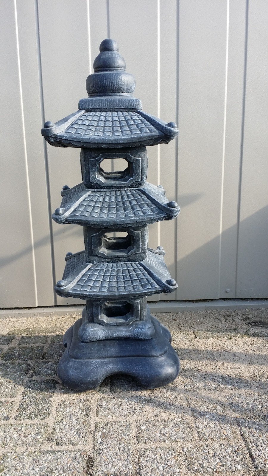 Prachtige Grote Japanse Lantaarn, Tempel, Pagode, Ophalen, Nieuw, Steen, Overige typen