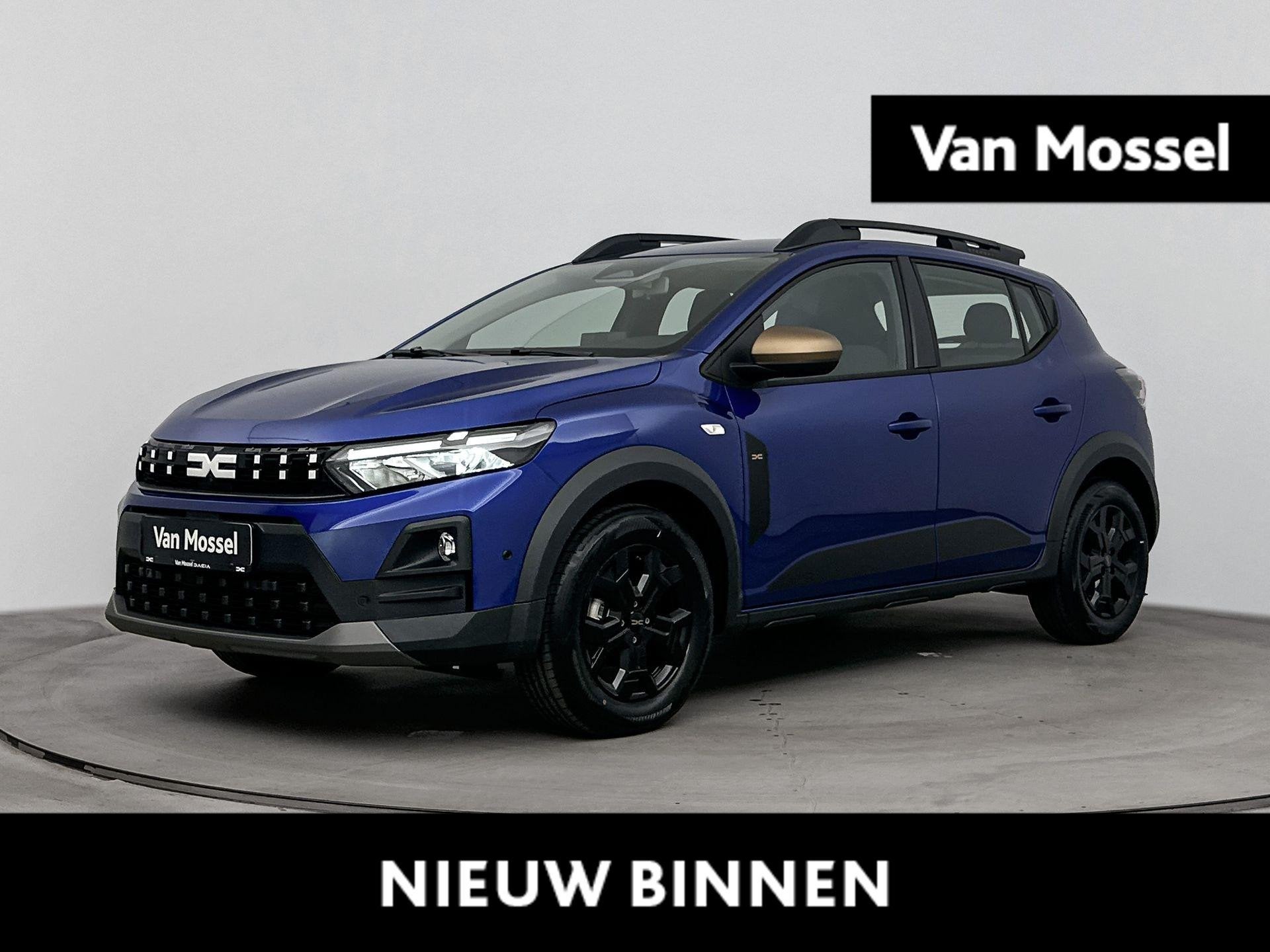 Dacia Sandero Stepway 1.0 TCe Limited Edition 110PK | Naviga, Stof, Euro 6, Blauw, 1070 kg