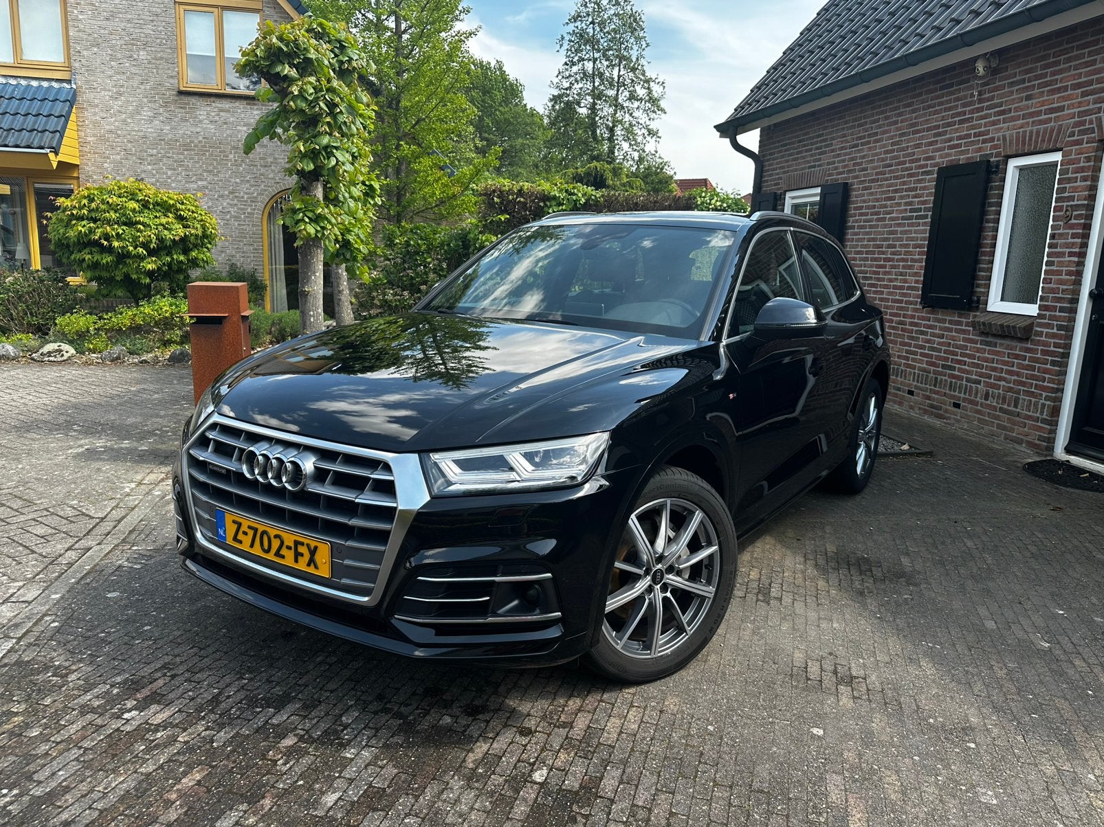 Audi Q5 50 TFSI e quattro S line |Phev| Matrix LED | Pano|, Auto's, 2005 kg, 1750 kg, Zwart, Zwart