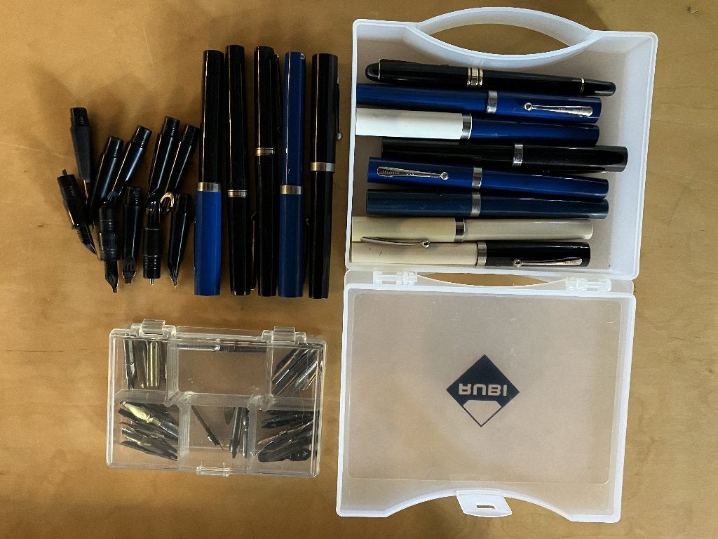Kalligrafie spullen, Diversen, Schrijfwaren, Ophalen, Gebruikt