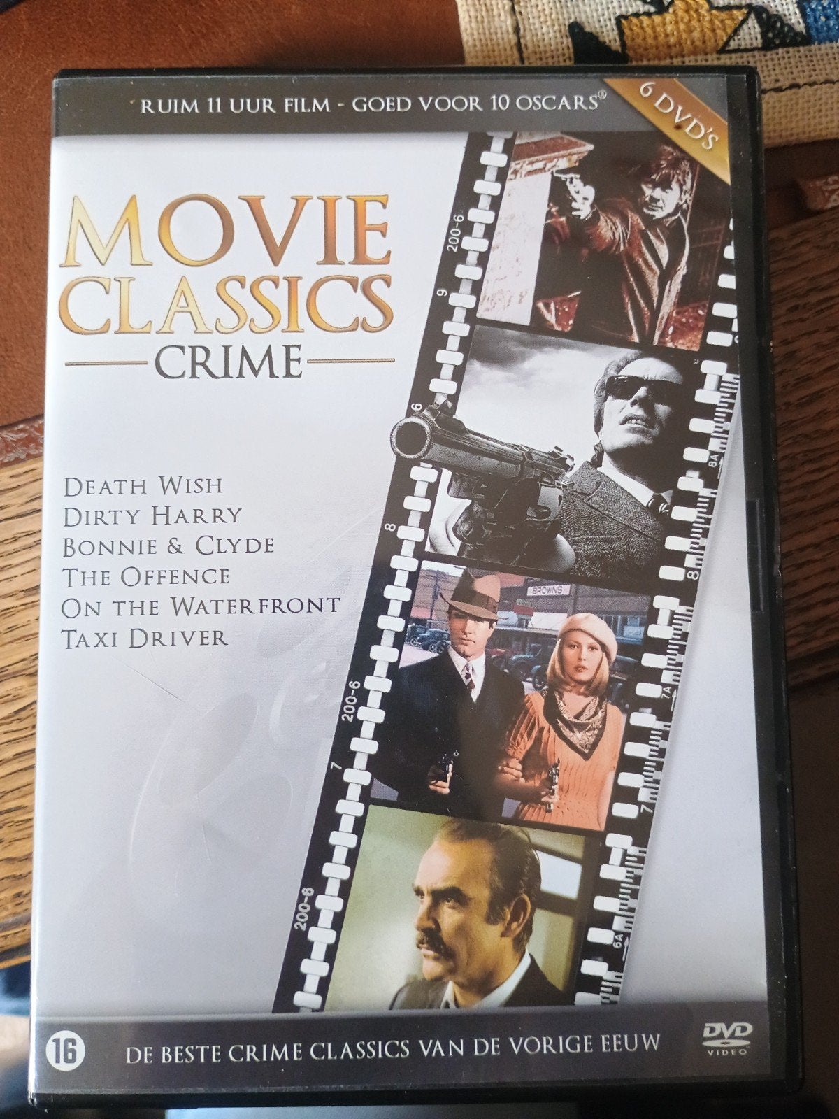 Movie Classics Crime - 6 DVD Boxset, Vanaf 16 jaar, Ophalen of Verzenden