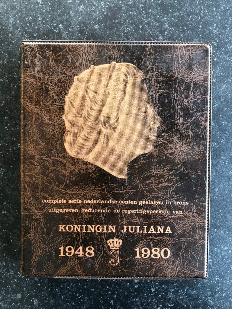 Nederlandse centen, Ophalen of Verzenden, Koningin Juliana, 1 cent, Setje