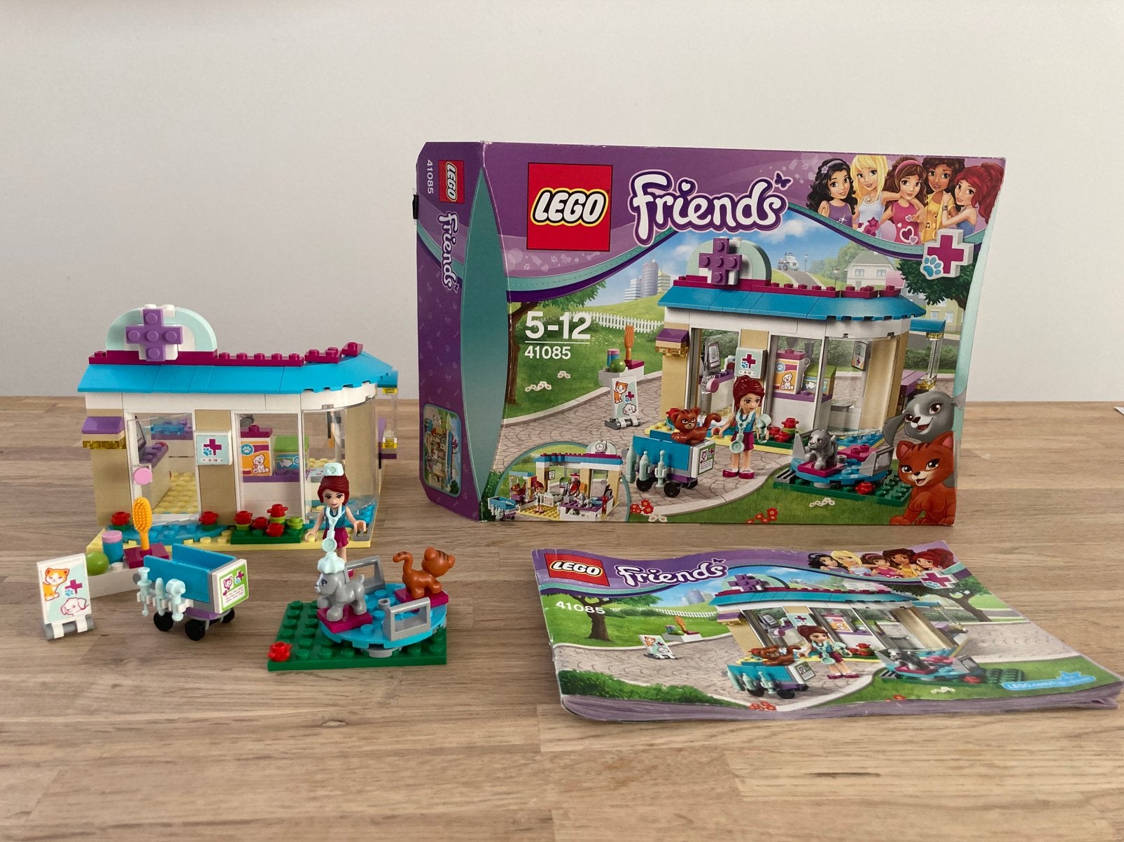 Lego Friends 41085 Dierenkliniek, Compleet, Lego, Friends, Ophalen of Verzenden