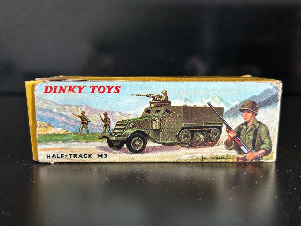 Dinky Toys Half-Track M3 no:822.   1/43 Diecast, Ophalen of Verzenden, Gebruikt, Overige typen, Dinky Toys