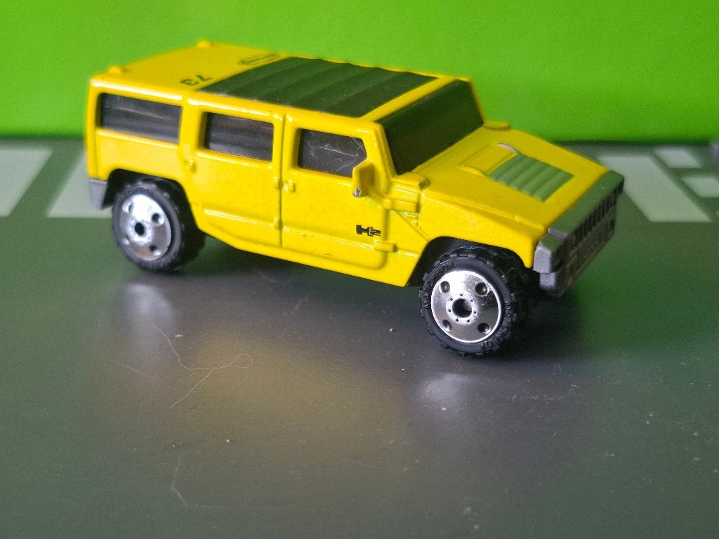 Matchbox - Hummer H2 SUV Concept [geel] 1/72, Ophalen of Verzenden, Gebruikt, Auto