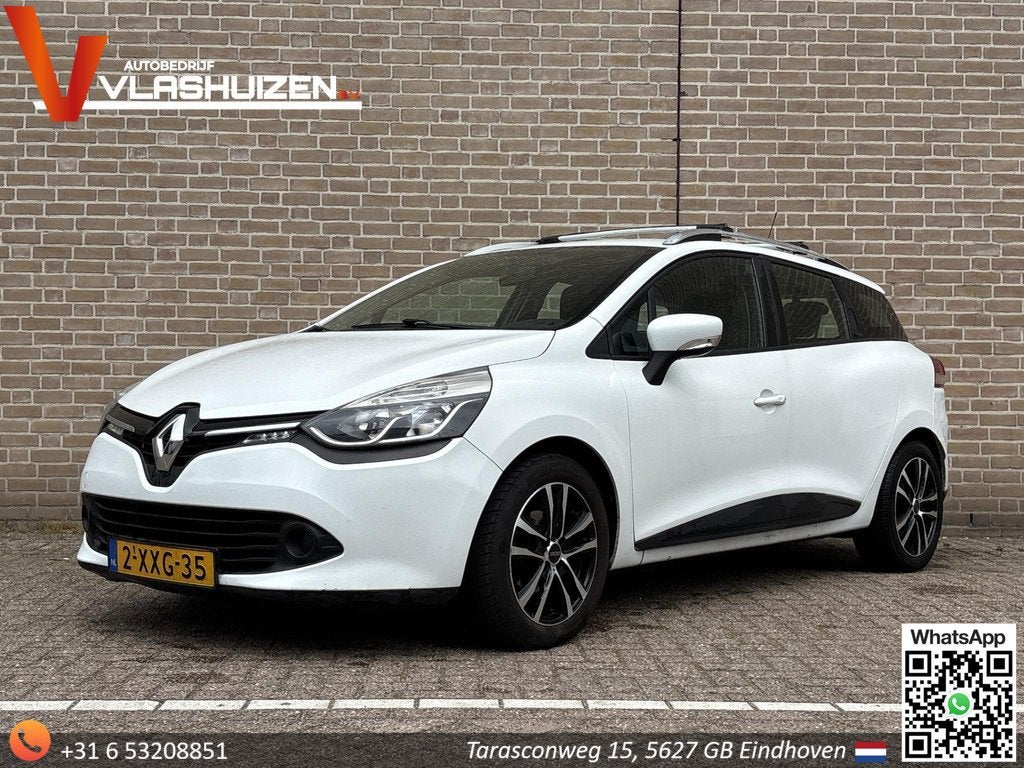 Renault Clio Estate 0.9 TCe Expression | Airco | Cruise | Tr, Voorwielaandrijving, Stof, Wit, Origineel Nederlands