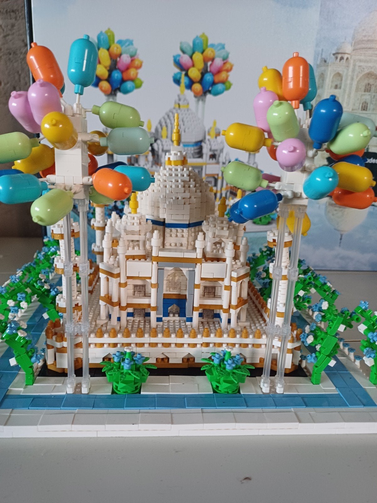 Moyu Block Taj Mahal Bouwset - 4688 stuks, Ophalen of Verzenden, Zo goed als nieuw, Overige merken