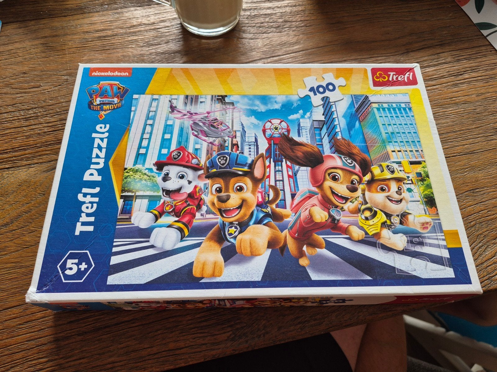 paw patrol puzzel 5+, Ophalen, Minder dan 500 stukjes, Gebruikt, Legpuzzel