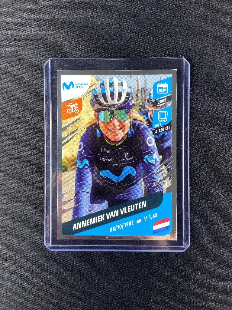 Annemiek van Vleuten Panini Tour de France 2022 Sticker, Verzenden, Zo goed als nieuw, Overige sporten, Poster, Plaatje of Sticker
