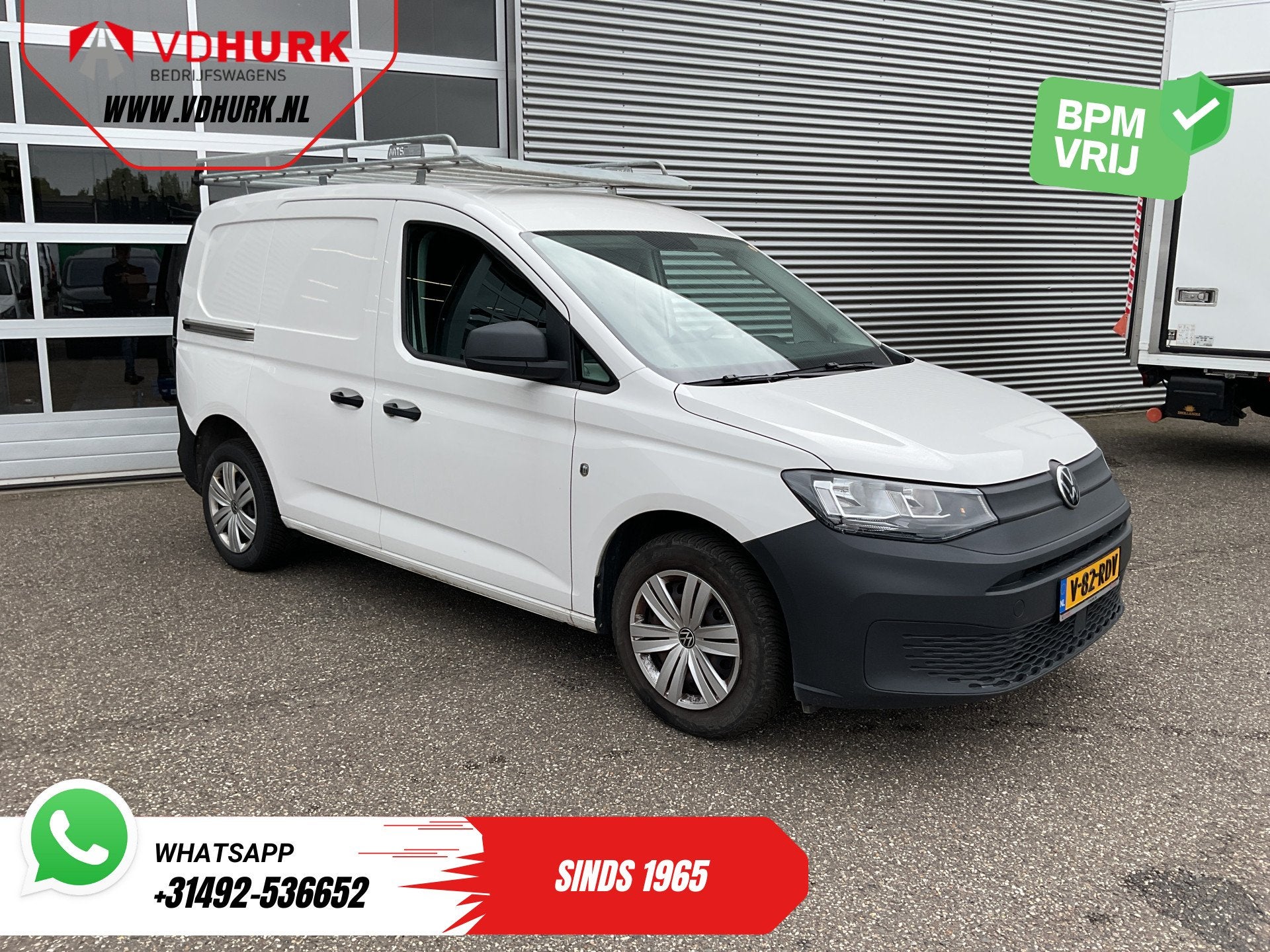 Volkswagen Caddy Cargo 2.0 TDI 100 pk Carplay/ Imperiaal/ Cr, Auto's, Voorwielaandrijving, Gebruikt, 4 cilinders, Volkswagen