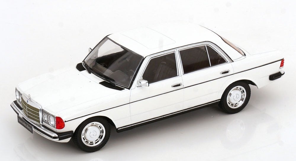 1:18 Mercedes Benz 230E W123 Limousine – 1975 – Wit NIEUW!, Overige merken, Auto, Nieuw, Ophalen of Verzenden