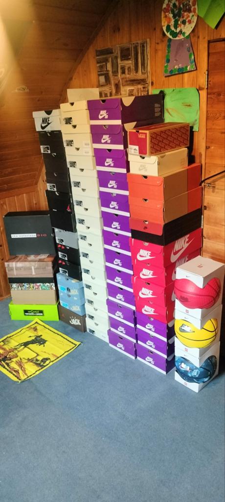 54 paar schoenen bulk partij Nike Air Force 1 Timberland, Kleding | Heren, Schoenen, Ophalen, Overige kleuren, Nike, Nieuw