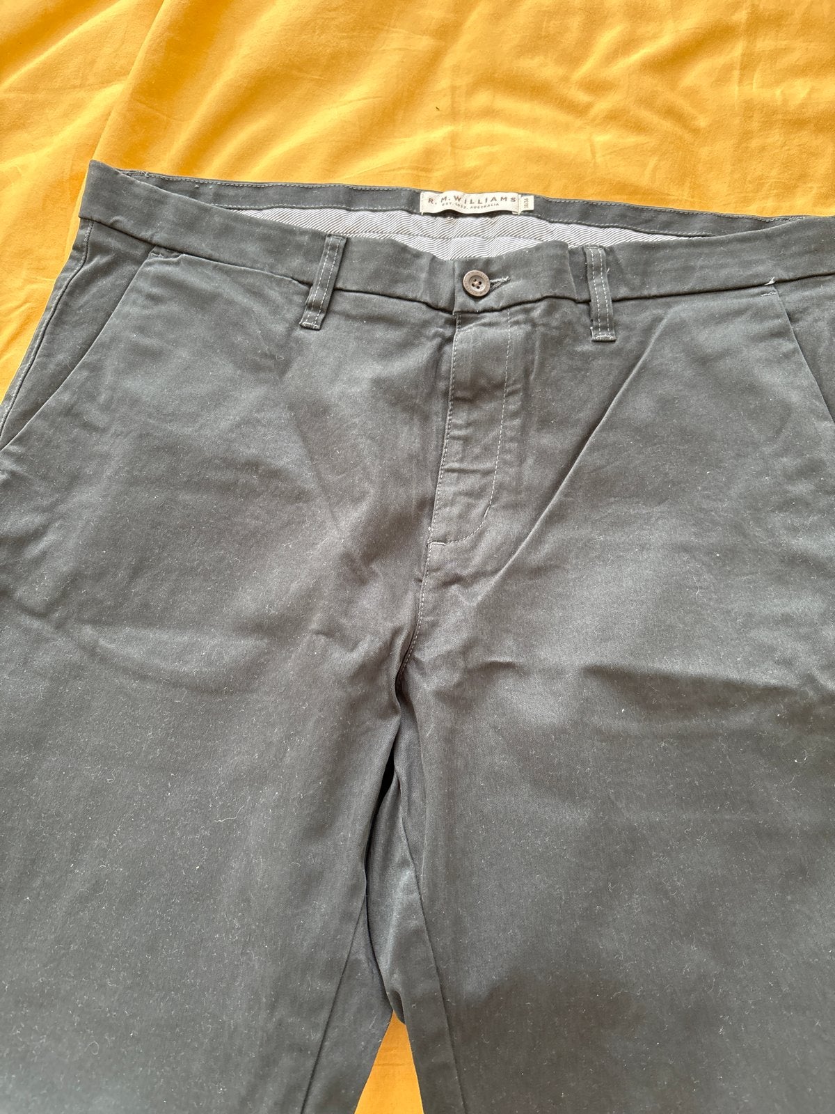 R.M. Williams Chino Broek - Maat 38/34, Kleding | Heren, Ophalen of Verzenden, Gedragen, Overige maten, Blauw