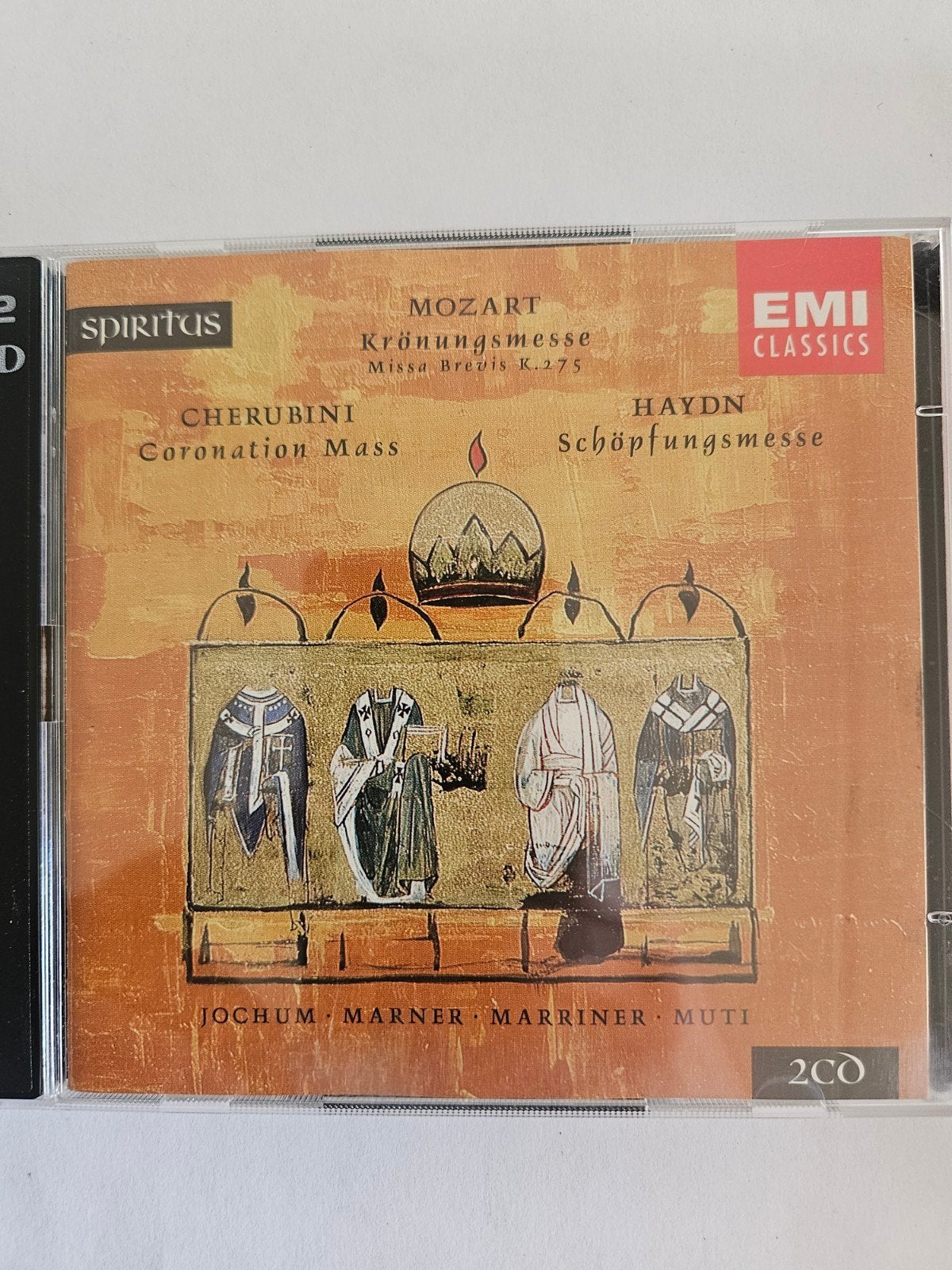 Mozart, Haydn, Cherubini - Kroningsmis, Schöpfungsmesse, Mozart, Ophalen of Verzenden, Zo goed als nieuw, Inclusief boekje