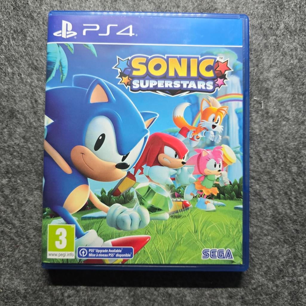 PS4/PS5 - Sonic Superstars, Avontuur en Actie, Ophalen of Verzenden, Zo goed als nieuw, 3 spelers of meer