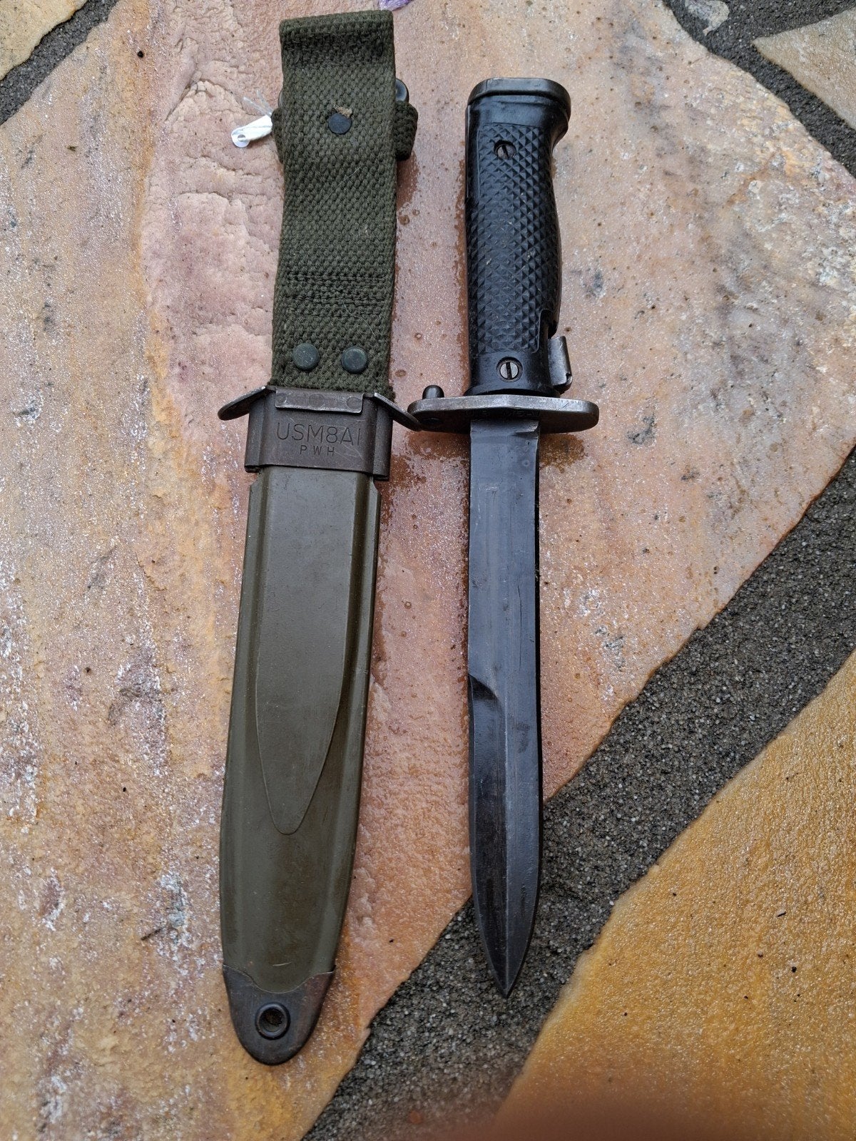 US M1 Garand Bajonet Bayonet, Verzamelen, Mes of Dolk, Amerika, ., Ophalen of Verzenden