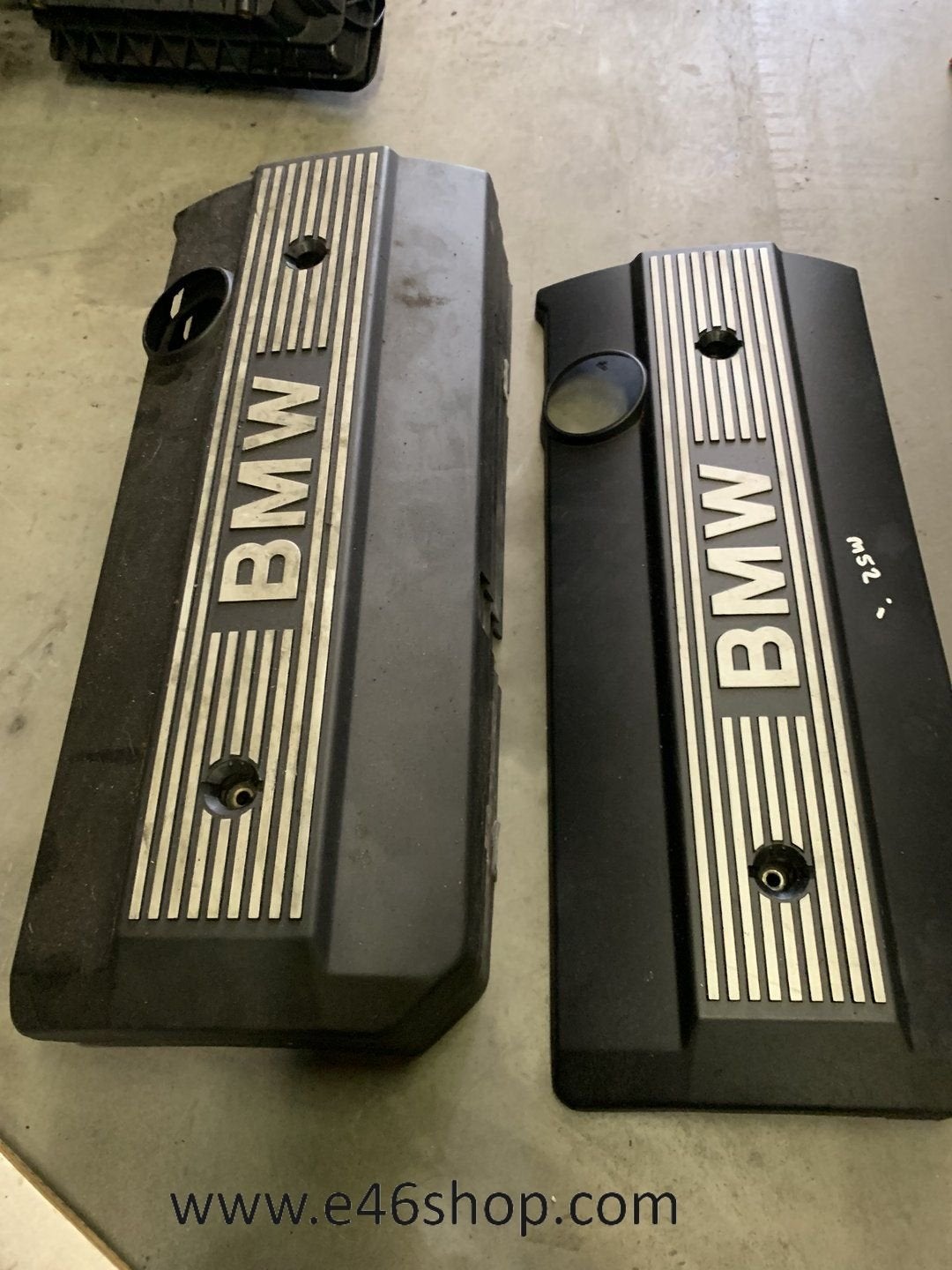 AFDEKPLAAT BMW M52 MOTOR OE 748633, Auto-onderdelen, Motor en Toebehoren, Gebruikt, -, -, Ophalen of Verzenden