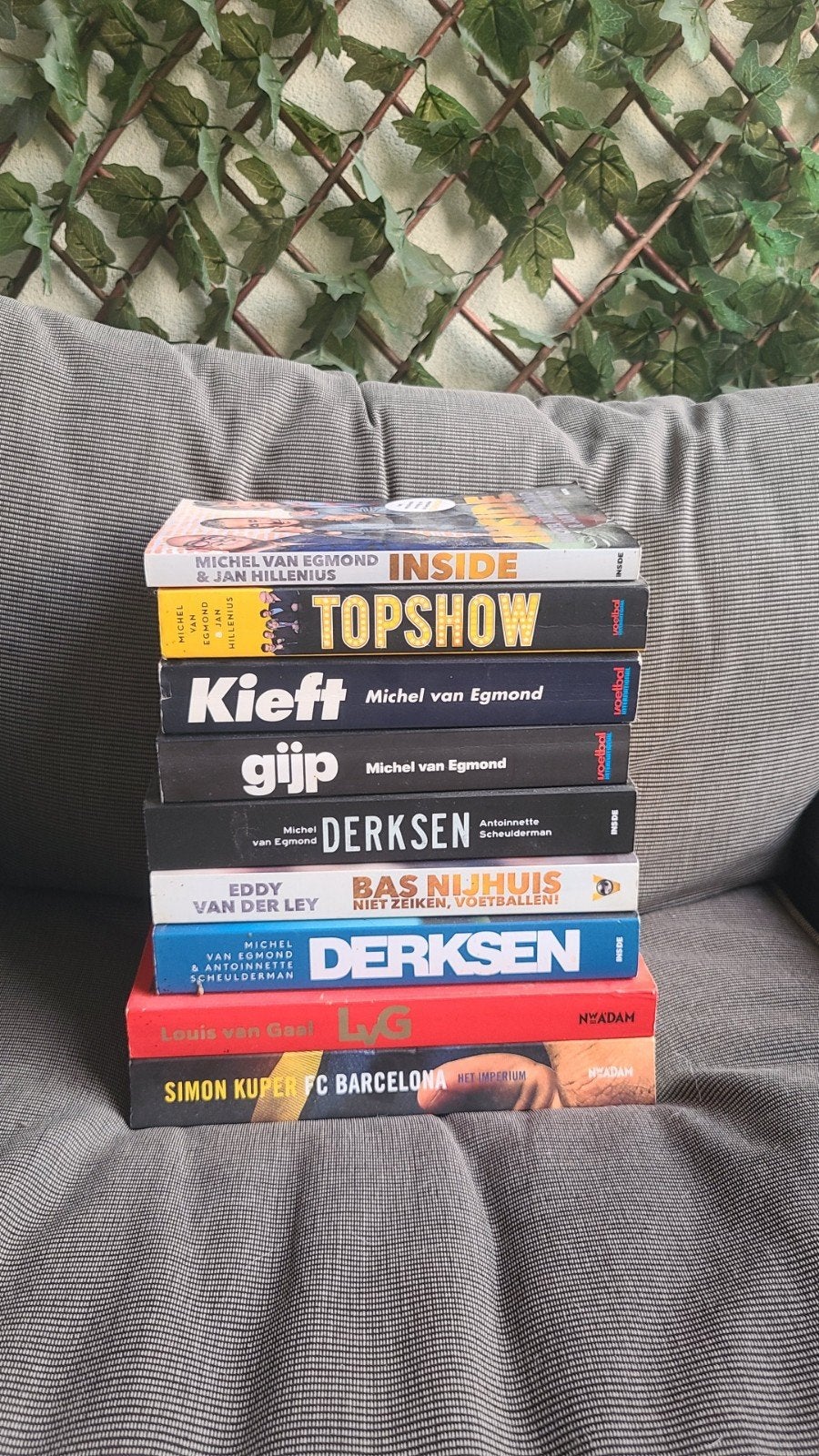 Voetbalboeken samen 10 euro, Boeken, Ophalen, Gelezen, Balsport