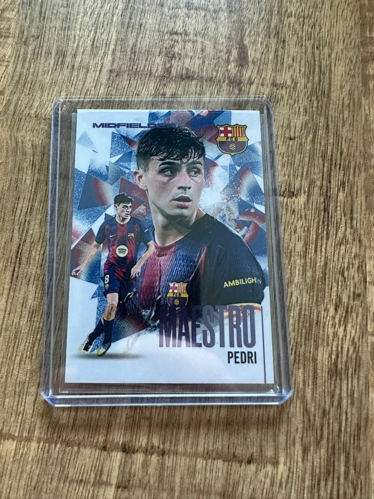 Futera Barcelona - Maestro Pedri 02/35, Ophalen of Verzenden, Nieuw, Buitenlandse clubs, Poster, Plaatje of Sticker
