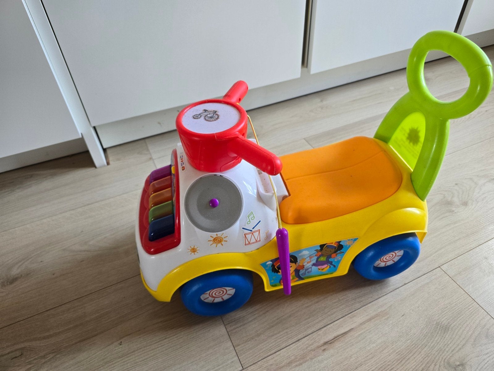 Fisher-Price Little People Muzikale Loopauto, Ophalen, Gebruikt, Jongen of Meisje
