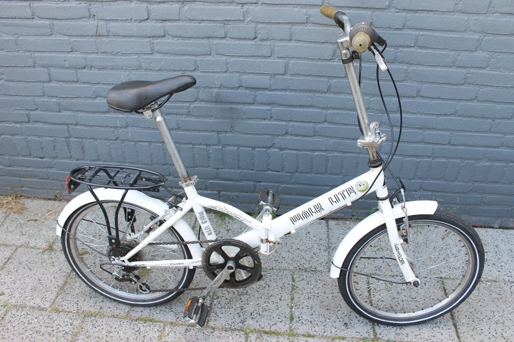vouwfiets 20 inch  6 versnellingen, Ophalen, Gebruikt, Versnellingen, Totaal opvouwbaar