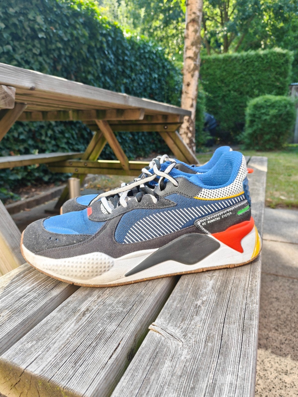 Puma RS X Podium sneakers marineblauw, Ophalen, Puma, Blauw, Sneakers of Gympen