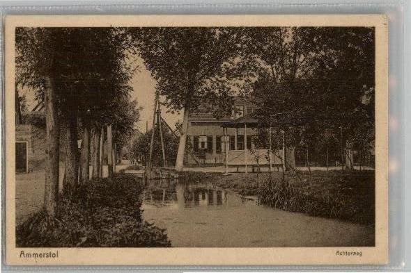 Ammerstol Achterweg st 1932, Ophalen of Verzenden, 1920 tot 1940, Gelopen, Zuid-Holland