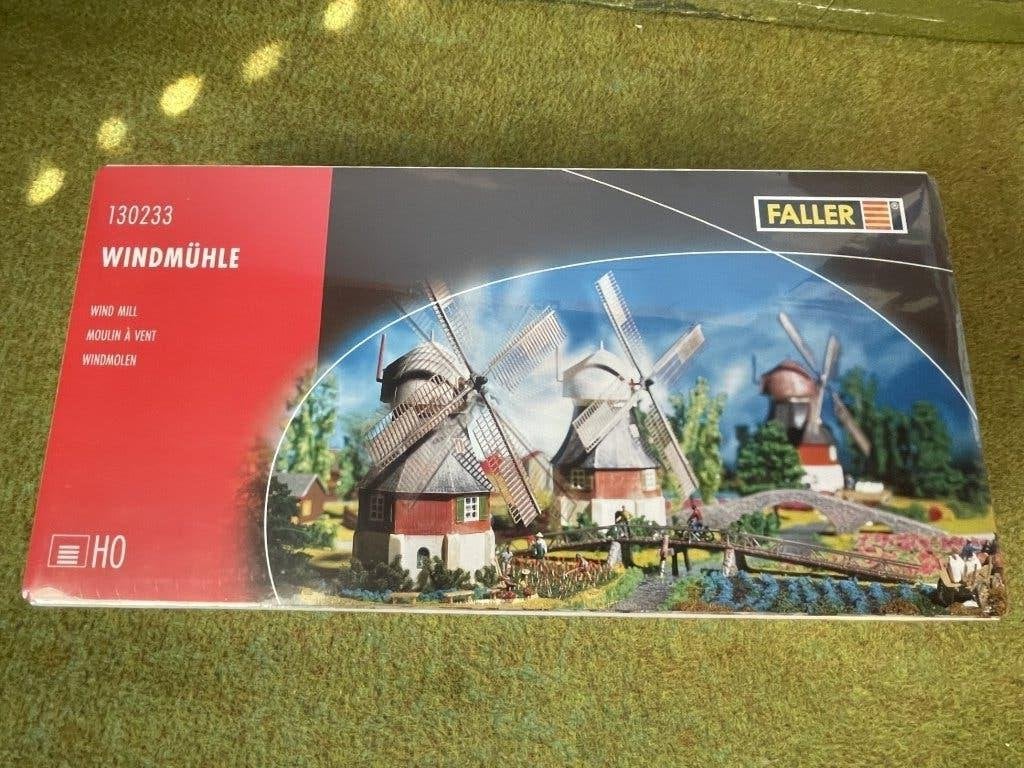 Faller 120233 Windmolen, Overige merken, Gelijkstroom of Wisselstroom, Brug, Tunnel of Gebouw, Nieuw