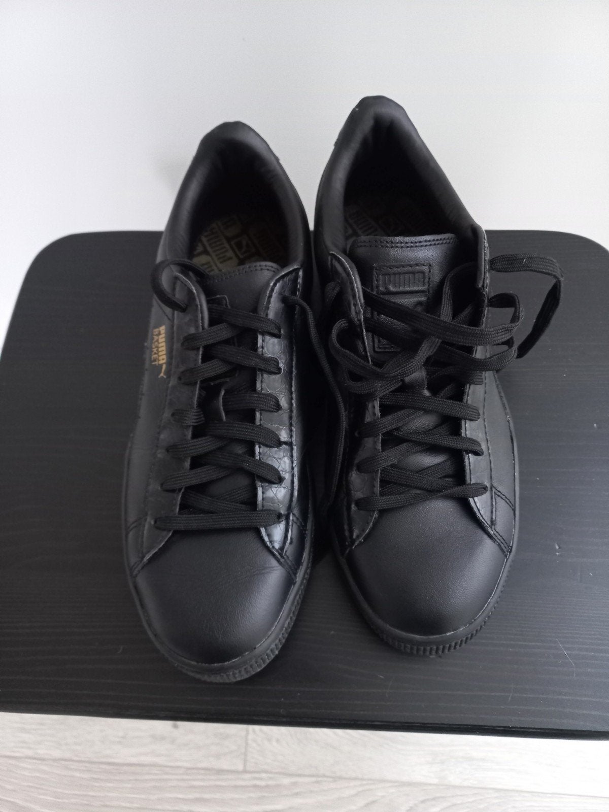 Leren schoenen Puma maat 40, nieuw, Ophalen of Verzenden, Nieuw, Zwart, Sneakers of Gympen