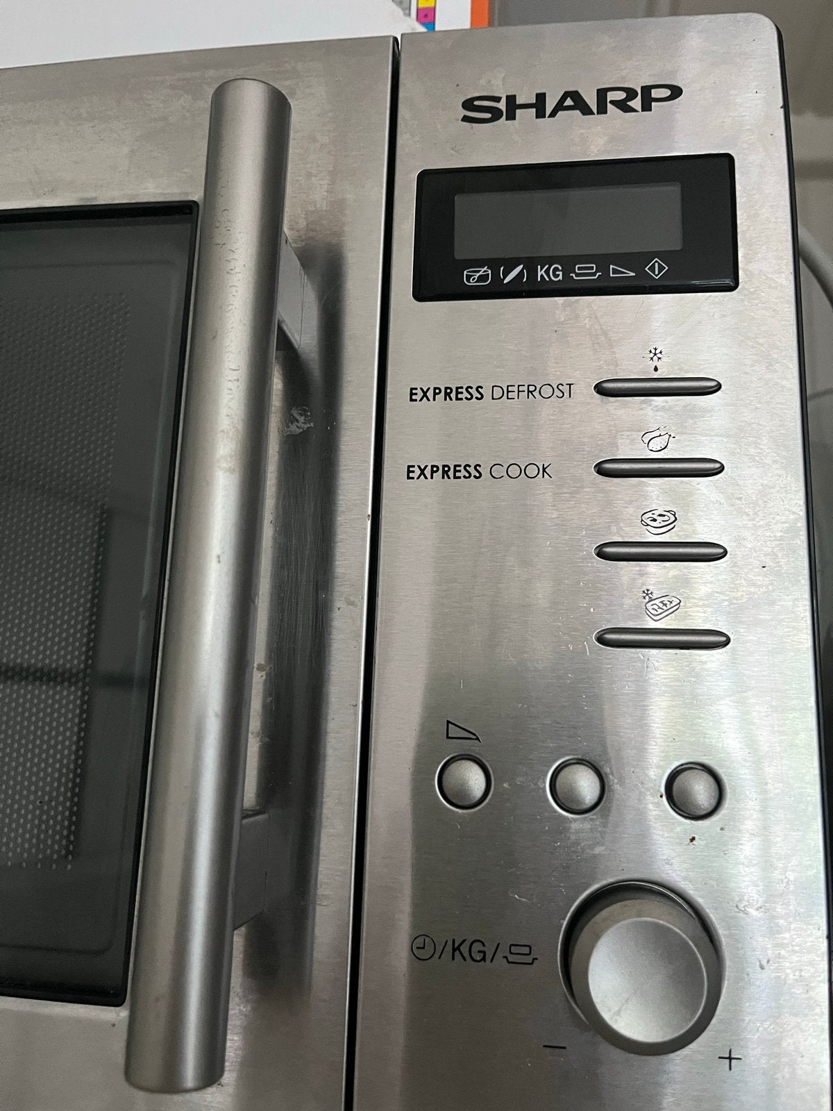 Sharp R-25ST Magnetron - Gebruikt, Goede Staat, Ophalen, Gebruikt, Magnetron, Draaiplateau
