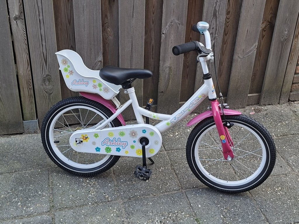 Mooie 16 inch volare ashley meisjes fiets, Fietsen en Brommers, Ophalen, Terugtraprem, Gebruikt, Handrem