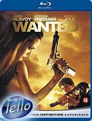 Blu-ray: Wanted (2008 Morgan Freeman, Angelina Jolie) NL, Ophalen of Verzenden, Nieuw in verpakking, Actie