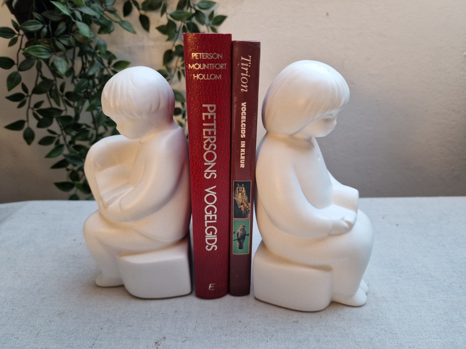Vintage in orginele doos set boekensteunen, Huis en Inrichting, Ophalen of Verzenden