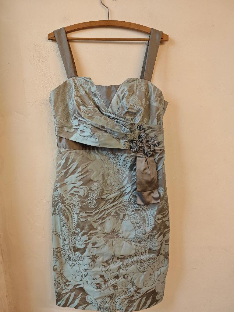Jurk Linea Raffaelli, Kleding | Dames, Blauw, Maat 42/44 (L), Ophalen of Verzenden, Zo goed als nieuw