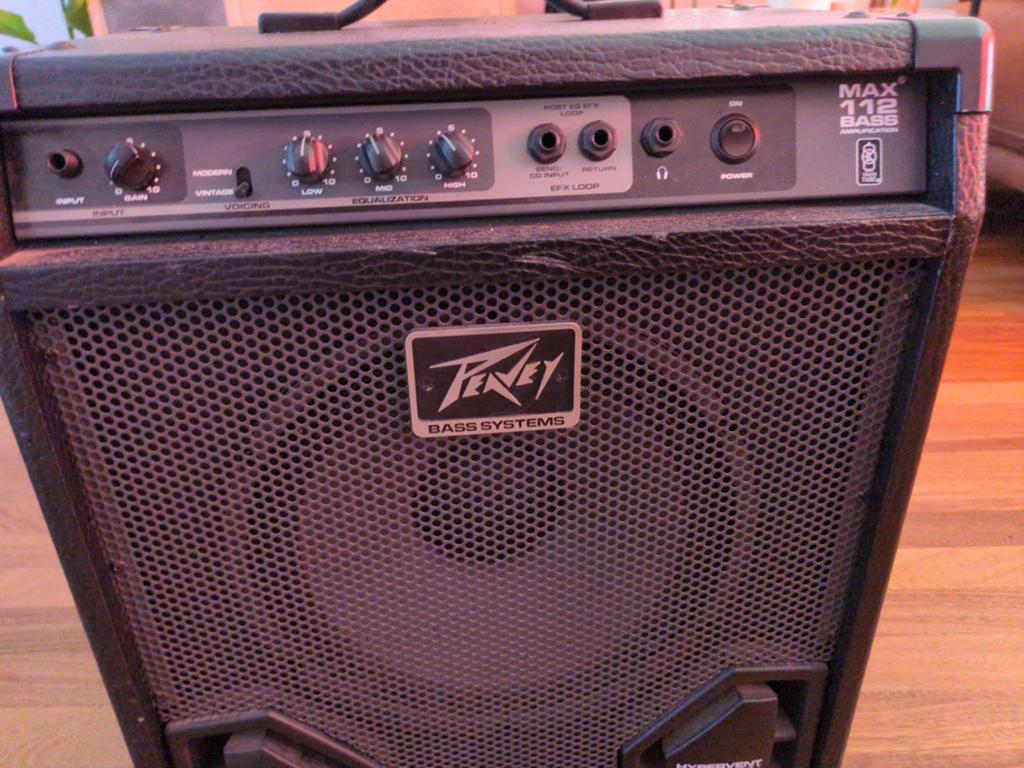Peavey MAX 112 Basversterker - Diep en Rijk Geluid, Ophalen of Verzenden