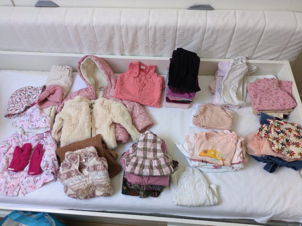 Meisje kleding maat 74/80, Ophalen, Gebruikt, Maat 74