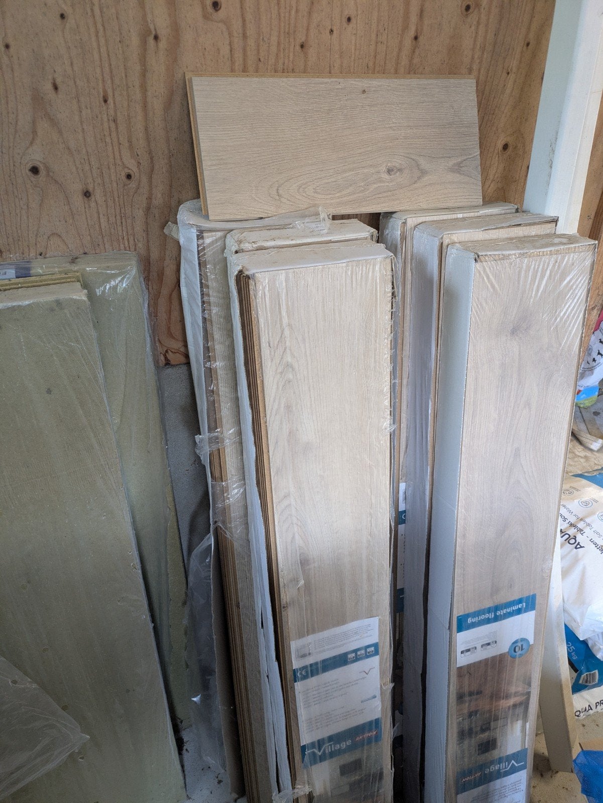 laminaat met ondervloer, Doe-het-zelf en Verbouw, Ophalen, 50 tot 150 cm, Nieuw, 10 m² of meer