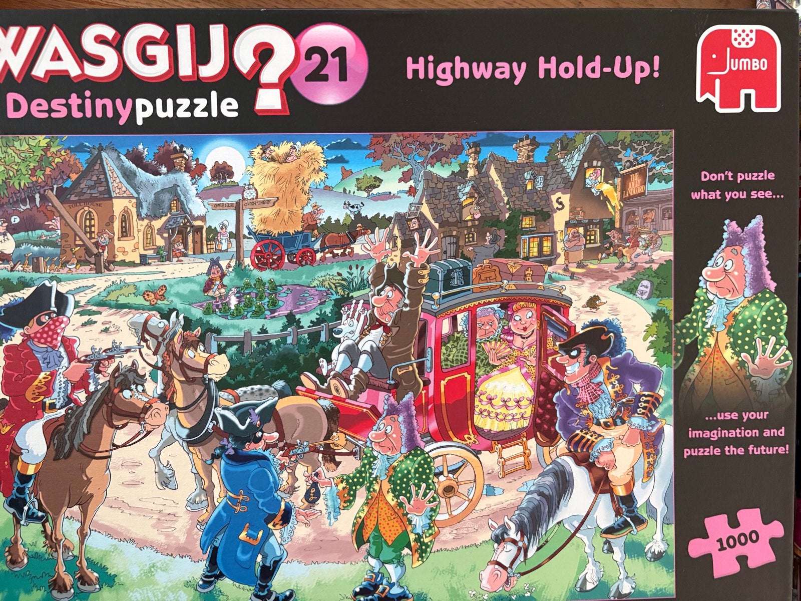 Wasgij Puzzels - Diverse Edities (1000 stukjes, 950 stukjes), Ophalen of Verzenden, 500 t/m 1500 stukjes, Gebruikt, Legpuzzel