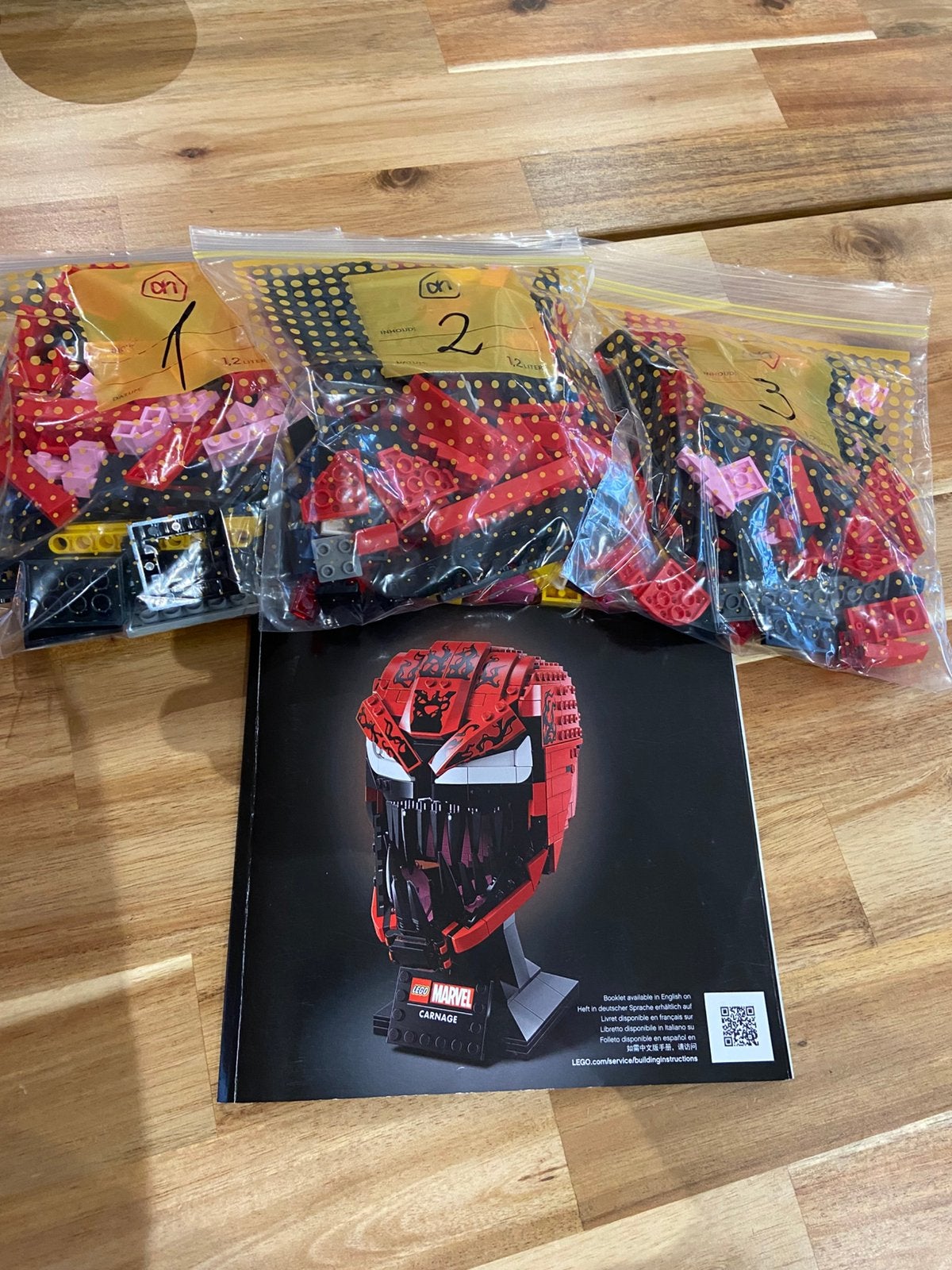 Lego Marvel 76199 Carnage, Kinderen en Baby's, Speelgoed | Duplo en Lego, Lego, Ophalen of Verzenden, Zo goed als nieuw, Complete set