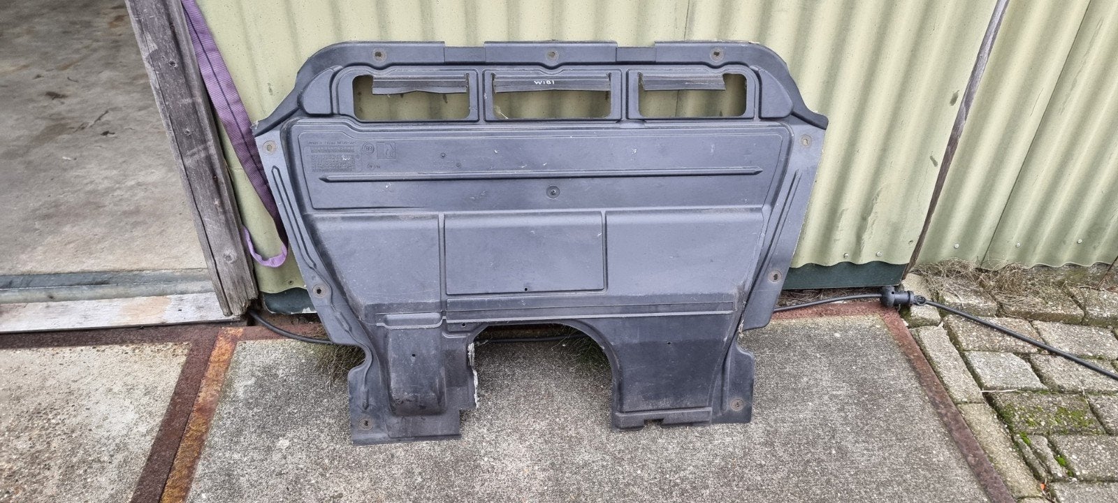 Bescherming onder motor/ bodemplaat van Peugeot 807, Auto-onderdelen, Ophalen, Gebruikt, Peugeot, Spatbord