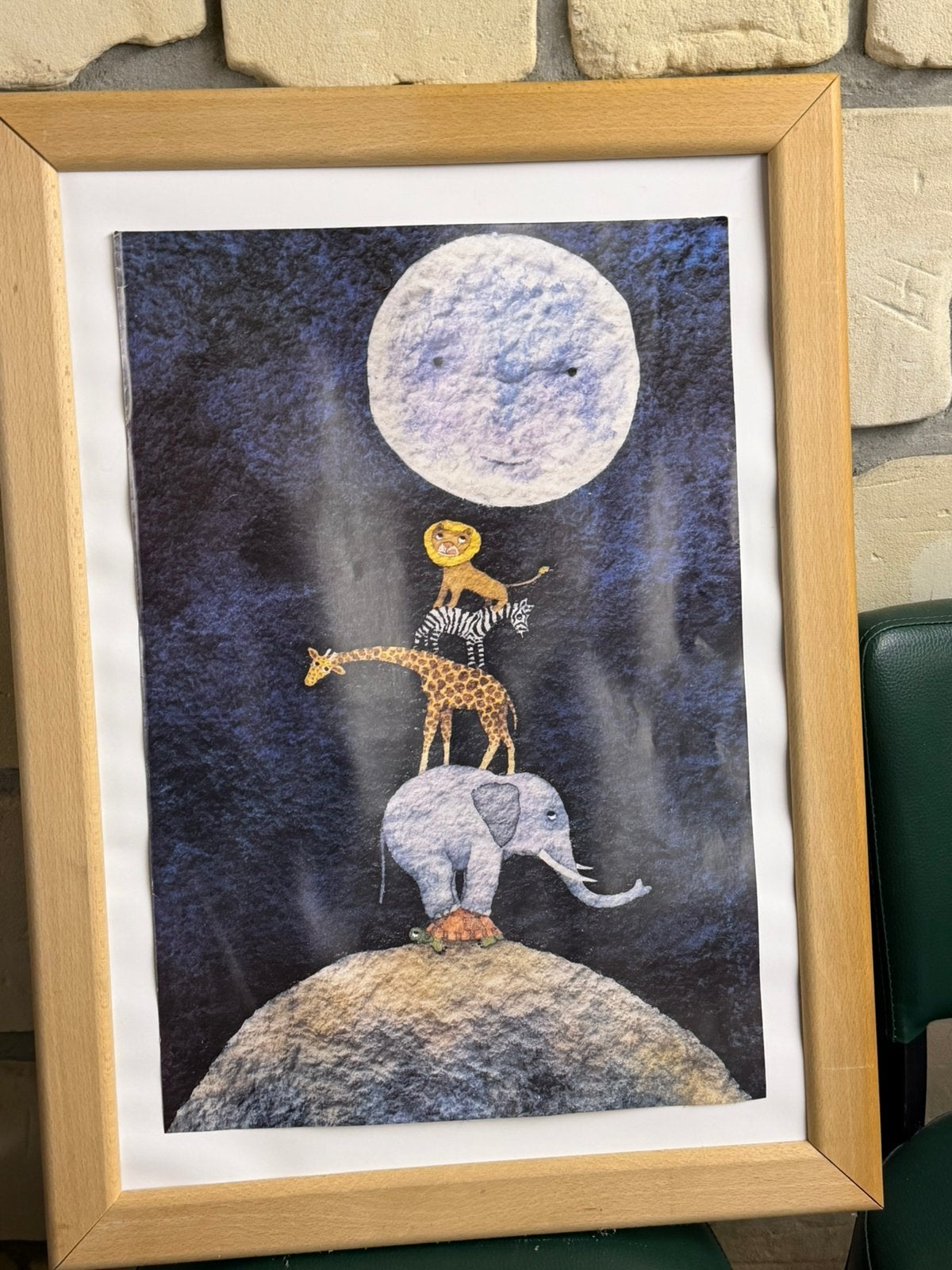 Poster kinderkamer, Ophalen