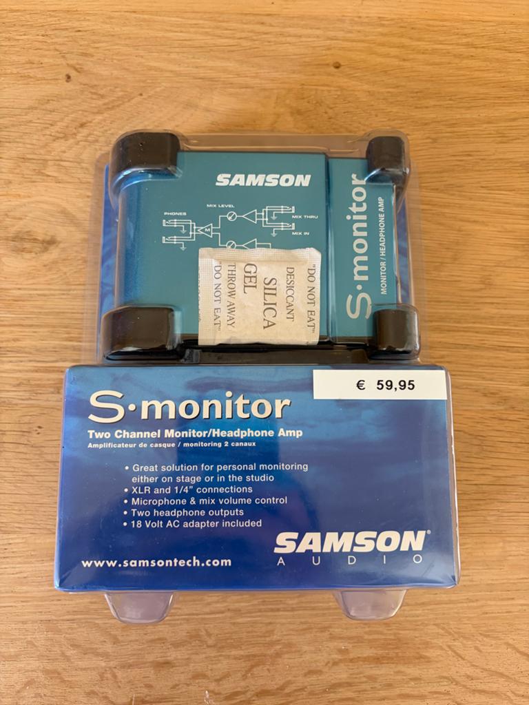 Samson S-monitor Tweekanaals Hoofdtelefoonversterker, Ophalen of Verzenden, Nieuw