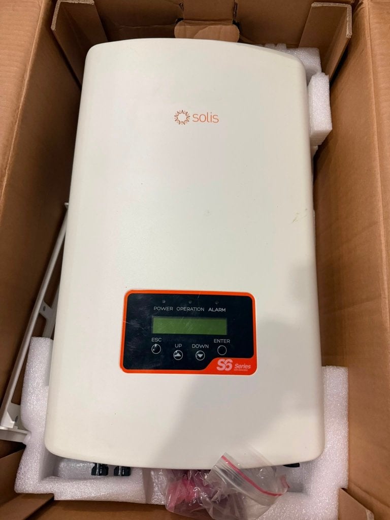 solis omvormer S6-GR1P4.6K, Ophalen, Gebruikt, Info@opruimdeals.nl, Nijverheidscentrum 44