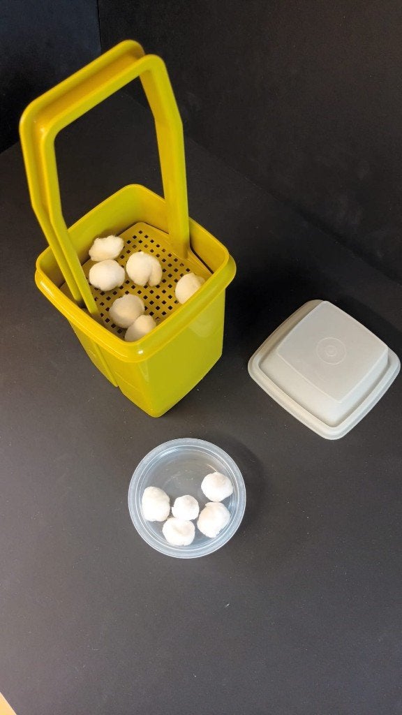 Tupperware augurkcontainer, Huis en Inrichting, Ophalen of Verzenden, Gebruikt, Groen, Overige typen