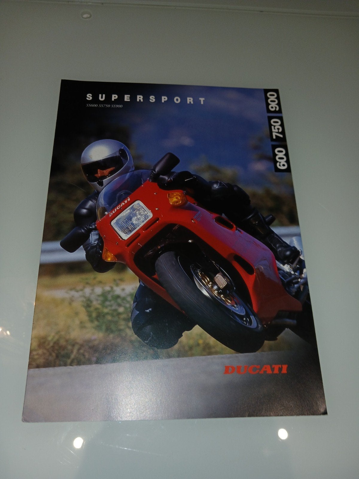 Ducati SuperSport 600 750 900 Motor Folder, Boeken, Ophalen of Verzenden